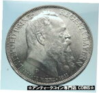 【極美品/品質保証書付】 アンティークコイン コイン 金貨 銀貨 [送料無料] 1911 GERMANY Bavaria Otto I w PRINCE LUITPOLD Antique Silver 3 Marks Coin i78806