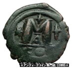 【極美品/品質保証書付】 アンティークコイン コイン 金貨 銀貨 [送料無料] JUSTIANIAN I the GREAT 527AD Constantinople Follis Ancient Byzantine Coin i69840