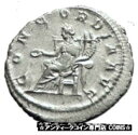 yɔi/iۏ؏tz AeB[NRC RC   [] GORDIAN III 238AD Authentic Genuine Ancient Silver Roman Coin Concordia i59062