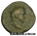 【極美品/品質保証書付】 アンティークコイン コイン 金貨 銀貨 [送料無料] VESPASIAN 75AD Ancient Big RARE Roman Coin Clasped hands Winged Caduceus i40264