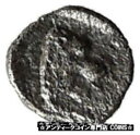 【極美品/品質保証書付】 アンティークコイン コイン 金貨 銀貨 送料無料 CARIA Uncertain Greek City 4th Century BC Lion Ram Ancient Silver Coin i38812