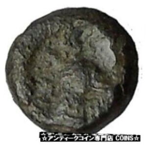 EPESUS エフェソス イオニア 405BC ミツバチの頭 本物の古代ギリシャのコイン i49775EPESUS Ephesos IONIA 405BC Bee Stag's Head Authentic Ancient Greek Coin i49775