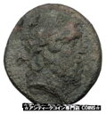 【極美品/品質保証書付】 アンティークコイン 硬貨 Abbaitis in PHRYGIA 150BC Authentic Ancient Greek Coin Zeus Thunderbolt i31505 [送料無料] #ocf-wr-3442-2356