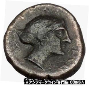 【極美品/品質保証書付】 アンティークコイン コイン 金貨 銀貨 [送料無料] Phalanna in Thessaly 350BC Ancient Greek Coin Young male Nymph Phalanna i43344