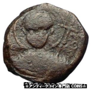 yɔi/iۏ؏tz AeB[NRC RC   [] CRUSADERS of Antioch Tancred Ancient 1101AD Byzantine Time Coin St Peter i69679