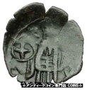アンドロニカス II パレオロゴス 1282AD 本物の古代ビザンチン トラキコイン i59427Andronicus II Palaeologus 1282AD Authentic Ancient Byzantine Trachy Coin i59427