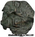 アンドロニカス II パレオロゴス 1282AD テサロニケ 聖ディメトリオス ビザンチン コイン i45189ANDRONICUS II Palaeologus 1282AD Thessalonica St Demetrius Byzantine Coin i45189