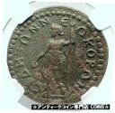  アンティークコイン コイン 金貨 銀貨  GALLIENUS 253AD Side Pamphylia Authentic Ancient Roman Coin w APOLLO NGC i78446