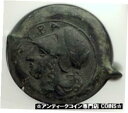 yɔi/iۏ؏tz AeB[NRC RC   [] SYRACUSE Sicily 375BC LARGE Ancity Greek Litra Coin Athena Dolphins NGC i59087