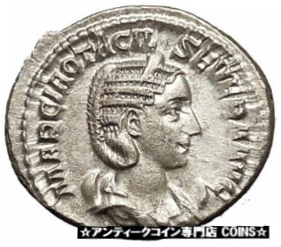  アンティークコイン コイン 金貨 銀貨  Otacilia Severa 244AD Rare Silver Ancient Roman Coin Sexual ethic Modesty i52128