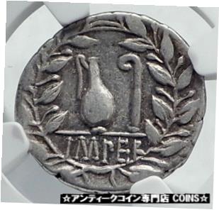 ڶ/ʼݾڽա ƥ    [̵] Roman Republic 81BC IMPERATOR GENERAL of DICTATOR SULLA Silver Coin NGC i81165