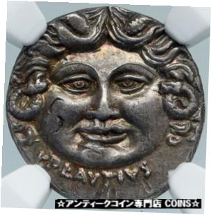 ڶ/ʼݾڽա ƥ  Roman Republic MEDUSA & AURORA Ancient Silver Roman 47BC Rome Coin NGC i88366 [̵] #sct-wr-3444-81