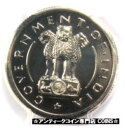 【極美品/品質保証書付】 アンティークコイン コイン 金貨 銀貨 [送料無料] 1954-B Proof India 1/2 Rupee (Half Rupee Coin) - PCGS P..