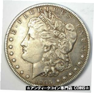 yɔi/iۏ؏tz AeB[NRC RC   [] 1895-S Morgan Silver Dollar $1 - XF Details (EF) - Rare Date Coin!