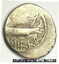 ローマン マルク アントニー AR デナリウス銀貨 紀元前 30 年 - VF 状態Roman Marc Antony AR Denarius Silver C...