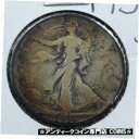 楽天金銀プラチナ　ワールドリソース【極美品/品質保証書付】 アンティークコイン コイン 金貨 銀貨 [送料無料] 1936 S Walking Liberty Silver Half Dollar Coin Circulated Nice Toning Toner
