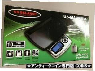 【極美品/品質保証書付】 アンティークコイン コイン 金貨 銀貨 [送料無料] US BALANCE MAGNUM 500G X 0.1G DIGITAL COIN JEWELRY POCK..