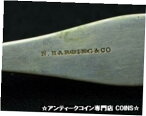 【極美品/品質保証書付】 アンティークコイン コイン 金貨 銀貨 [送料無料] Early American Coin Silver Spoon Newell Harding Boston MA 1851 - Set of 3