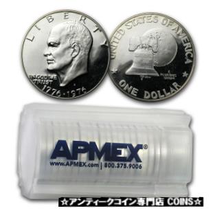 yɔi/iۏ؏tz AeB[NRC RC   [] 1976-S Clad Eisenhower Dollars 20-Coin Roll Proof (Type-1)