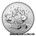  アンティークコイン コイン 金貨 銀貨  2021 Niue 1 oz Silver $2 Disney Donald & Daisy Duck BU - SKU#215281