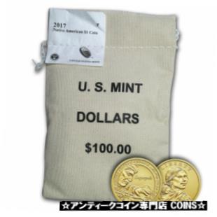 ڶ/ʼݾڽա ƥ    [̵] 2017-P Native American Dollar 100-Coin Mint Sealed Bag - SKU#204616