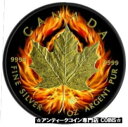 2015 1 オンス シルバー $5 バーニング リーフ ルテニウム コイン。2015 1 Oz Silver $5 BURNING LEAF Ruthenium Coin.