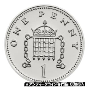 楽天金銀プラチナ　ワールドリソース【極美品/品質保証書付】 アンティークコイン コイン 金貨 銀貨 [送料無料] 2018 Great Britain Royal Birth Silver 1 Penny Coin GEM BU in OGP SKU53534