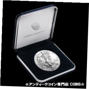 【極美品/品質保証書付】 アンティークコイン コイン 金貨 銀貨 [送料無料] U.S. Mint Box - 1 oz Silver American Eagle (Empty) - SKU #673