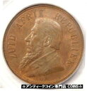 yɔi/iۏ؏tz AeB[NRC RC   [] 1898 South Africa Zar Penny - PCGS MS63 - Rare BU MS Certified Coin!