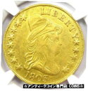 【極美品/品質保証書付】 アンティークコイン 金貨 1803 Capped Bust Gold Eagle 10 Coin - NGC AU Details (Graffiti) - Rare 送料無料 gct-wr-3468-53