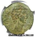 ローマ オクタヴィアン (アウグストゥス) AE セステルティウス コイン 紀元前 38 年 - 認定 NGC VFRoman Octavian (August...