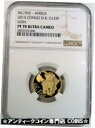 2015 ゴールド コンゴ 300 鋳造 125 フラン BIG 5 アフリカ ライオンズ NGC プルーフ 70 ウルトラ カメオ2015 GOLD CONG...