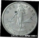  アンティークコイン コイン 金貨 銀貨  1909 S SILVER PHILIPPINES PESO US ADMINISTRATION COIN ABOUT UNCIRCULATED