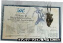 2001 年 南アフリカ 天然の銀宝石コイン セット 300 個のみ製造2001 SOUTH AFRICA SILVER GEMSBOK OUT OF NATU...
