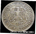 【極美品/品質保証書付】 アンティークコイン コイン 金貨 銀貨 送料無料 1927 E SILVER GERMANY 5 REICHSMARK WEIMAR REPUBLIC OAKTREE COIN EXTREMELY FINE