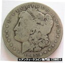 【極美品/品質保証書付】 アンティークコイン コイン 金貨 銀貨 [送料無料] 1895 S SAN FRANCISCO MINT MORGAN SILVER $1 DOLLAR COIN ABOUT GOOD CONDITION