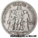  アンティークコイン コイン 金貨 銀貨   Coin, France, Hercule, 5 Francs, 1849, Strasbourg, VF(20-25), Silver