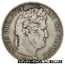  アンティークコイン コイン 金貨 銀貨   France, Louis-Philippe, 5 Francs, 1834, Perpignan, VF(20-25), Silver