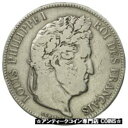  アンティークコイン コイン 金貨 銀貨   France, Louis-Philippe, 5 Francs, 1832, Strasbourg, VF(20-25), Silver