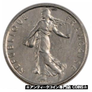  アンティークコイン コイン 金貨 銀貨   FRANCE, Semeuse, 1/2 Franc, 1989, Paris, KM #931.1, MS(65-70), Nickel