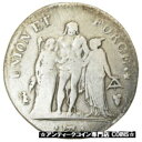  アンティークコイン コイン 金貨 銀貨   Coin, France, Union et Force, 5 Francs, AN 8, Perpignan, F(12-15), Silver