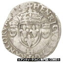  アンティークコイン コイン 金貨 銀貨   Henry II (1547-1559), Douzain aux croissants, 1551, La Rochelle