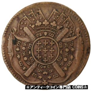 ڶ/ʼݾڽա ƥ    [̵] [#871378] Coin, FRENCH STATES, LILLE, 20 Sols, 1708, Lille, VF(30-35), Copper