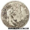  アンティークコイン コイン 金貨 銀貨   FRANCE, Louis-Philippe, 5 Francs, 1832, Perpignan, VF(20-25), Silver