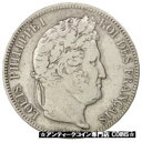  アンティークコイン コイン 金貨 銀貨   France, Louis-Philippe, 5 Francs, 1833, Perpignan, VF(30-35), Silver