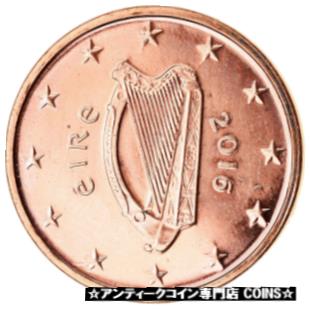 [#766008] IRELAND REPUBLIC, Euro Cent, 2016, MS(63), Copper Plated Steel※関税は当ショップ負担（お客様負担無し）※全国送料無料・海外輸送無料※商品の状態は画像をご確認下...