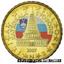 yɔi/iۏ؏tz AeB[NRC RC   [] [#755842] Slovenia, 10 Euro Cent, 2007, Colorised, MS(63), Brass, KM:71