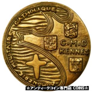 yɔi/iۏ؏tz AeB[NRC RC   [] [#558277] France, Medal, Aumonerie Militaire Catholique, C.M.D Rennes