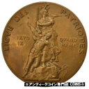  アンティークコイン コイン 金貨 銀貨   France, Medal, Ligue des Patriotes, Dubois.H, MS(60-62), Bronze