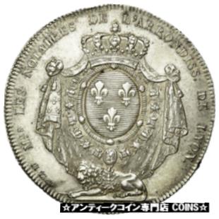  アンティークコイン コイン 金貨 銀貨   France, Token, Notaires de Lyon, 1805, Tiolier, AU(55-58), Silver